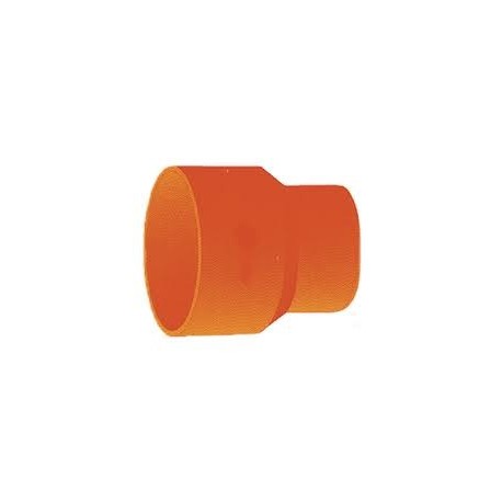 MroMax Riduzione Tubo PVC – Mozzo Di Accoppiamento Da 110 Mm A 50 Mm – Adattatore Per Connettore – Bianco, 1 Pezzo
