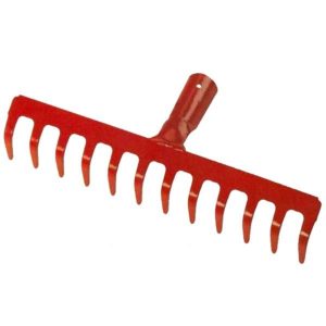 RASTRELLO ACCIAIO PESANTE 14 DENTI