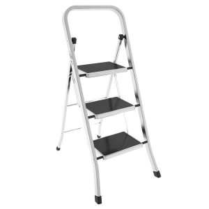 SGABELLO ALLUMINIO 3 GRADINI